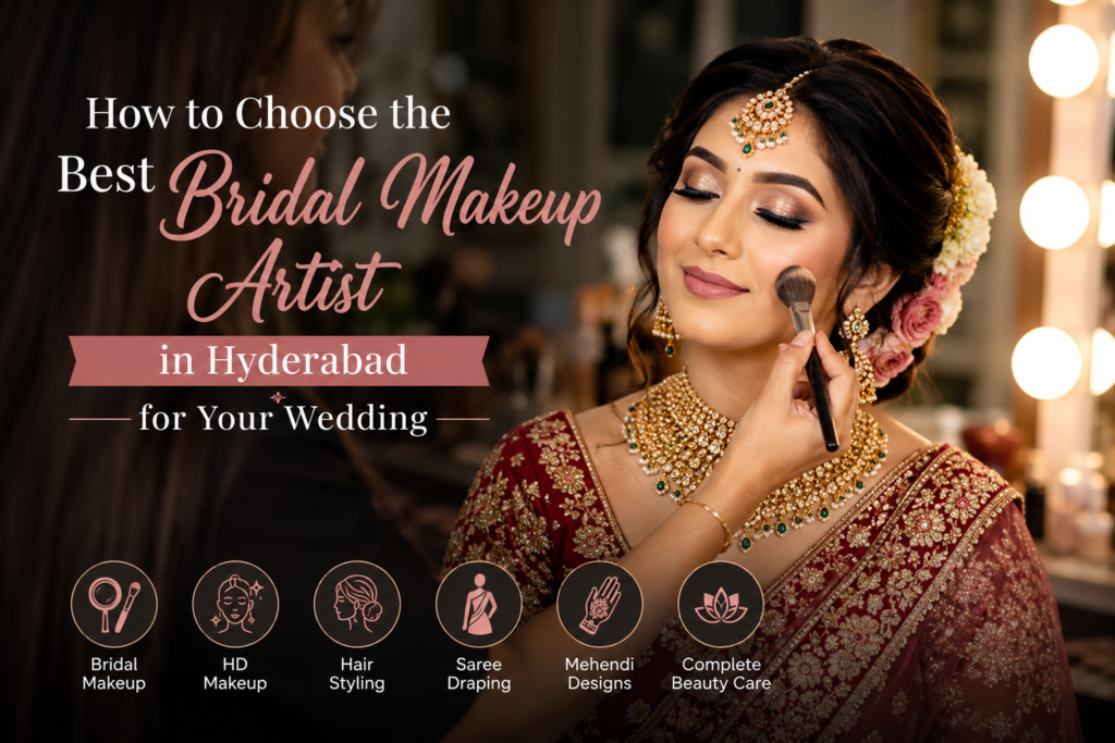 Bridal Makeup Artist in Hyderabad