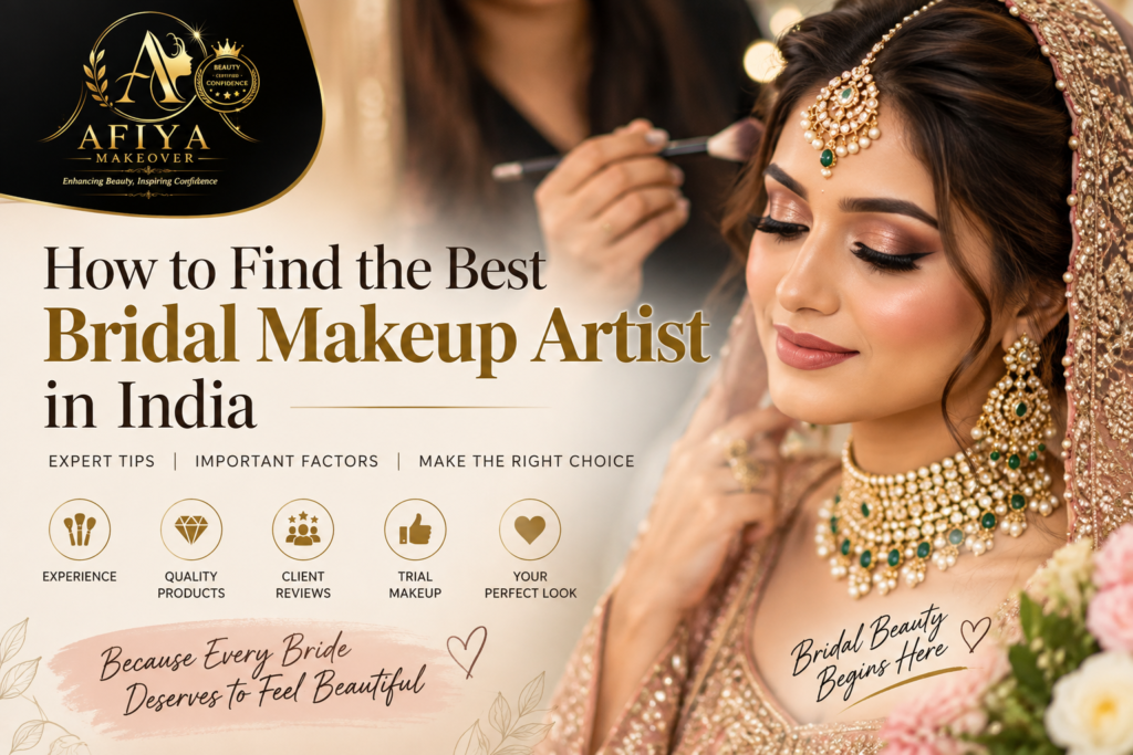 bridal makeup artist in India