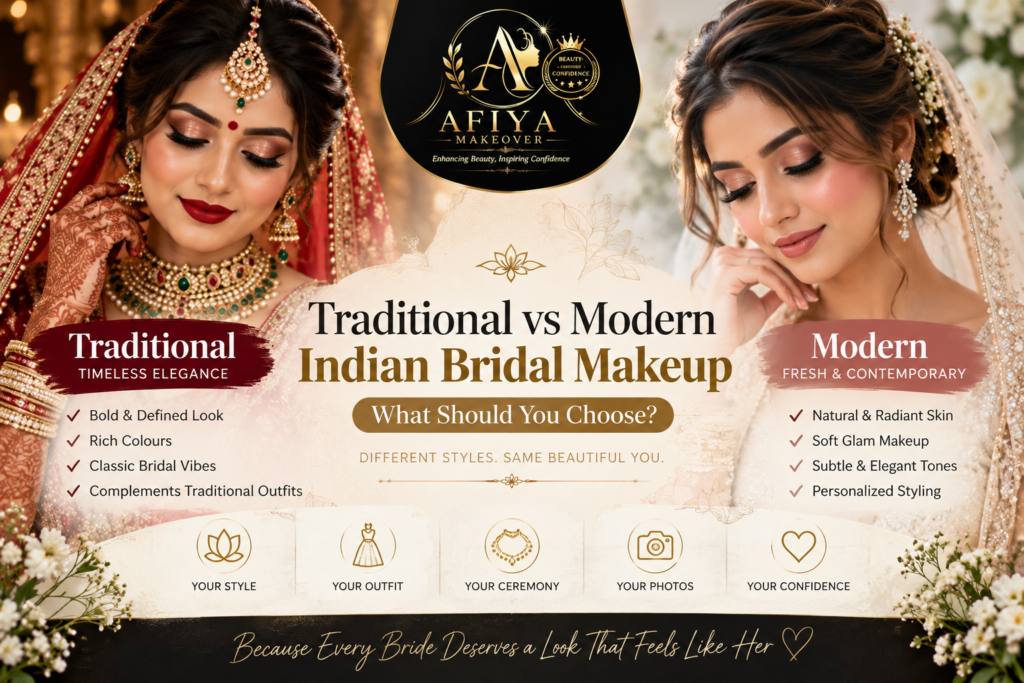 Indian bridal makeup