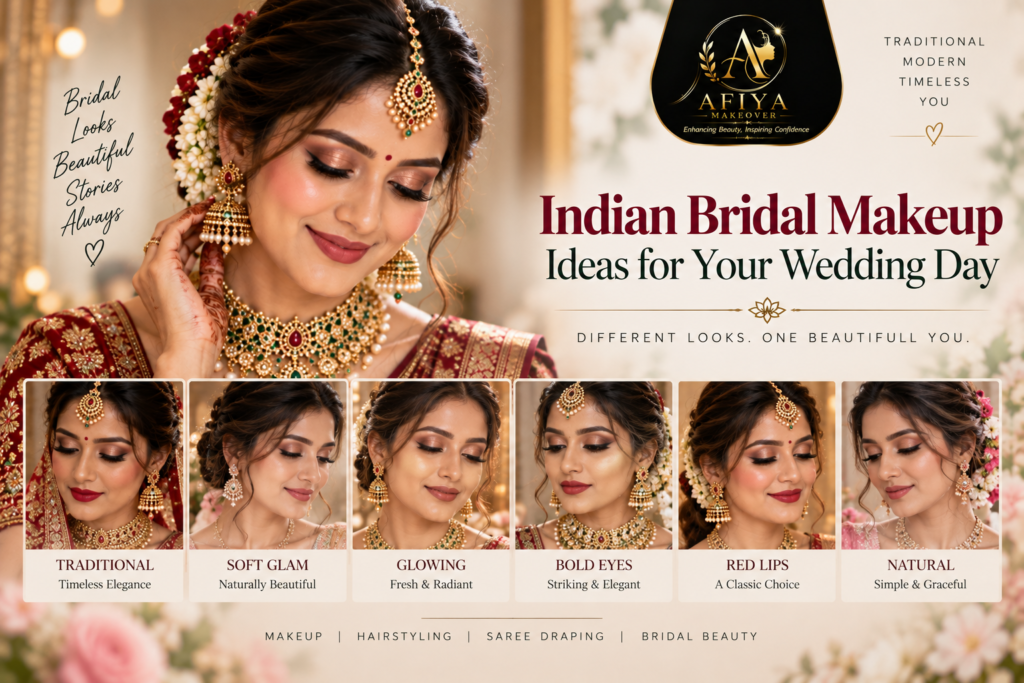 Indian bridal makeup ideas