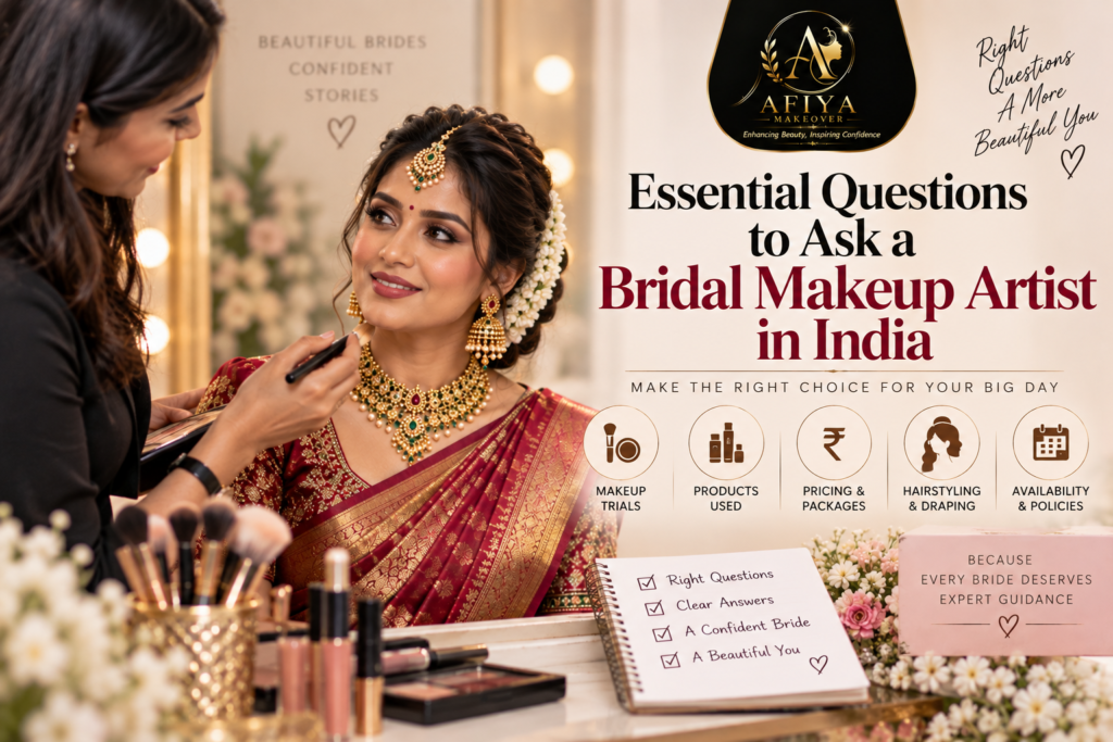 bridal makeup artist in India